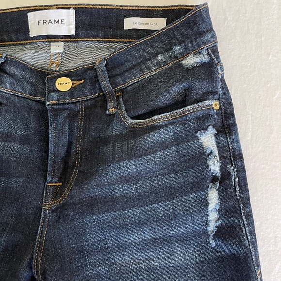 Frame Le Garcon Crop Jeans - Picture 4 of 7